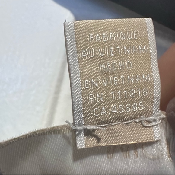 Michael Michael Kors Black White Chevron Fit & Flare Midi Dress Size Medium - Picture 9 of 9